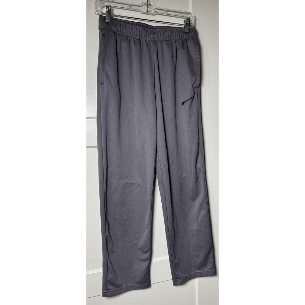 Nike Dri-FIT Mens Track Training Pants Gray Medium 927388-036